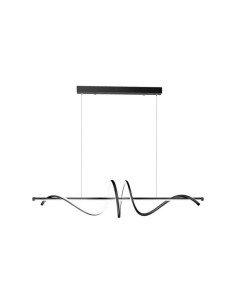 COLGANTE DECO CCT 56W NEGRO LUZ CAL/NEU/FRIA