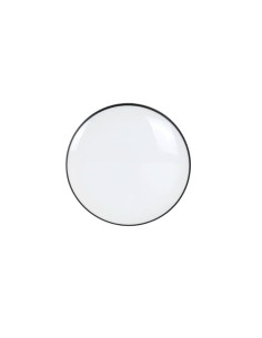 PLAFON REDONDO BOMBE 42W NEGRO LUZ FRIA 6500K 37CM