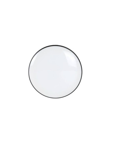 PLAFON REDONDO BOMBE 42W NEGRO LUZ FRIA 6500K 37CM