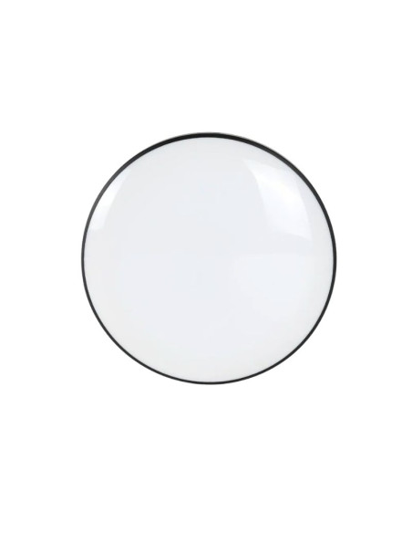 PLAFON REDONDO BOMBE 72W NEGRO LUZ FRIA 6500K 46CM