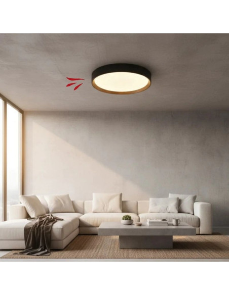 PLAFON RED. KRABI 40W NG CAL/NEU/FRIA 45CM DIMMER Y CONTROL