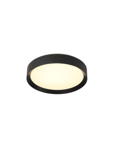 PLAFON REDONDO CAMBOYA 40W NEGRO CAL/NEU/FRIA 45CM DIMMER