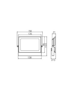 PROYECTOR LED 30W LUZ NEUTRA EXTERIOR 220V IP65 2