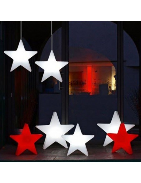 COLGANTE ESTRELLA 55X15CM  APTO LED