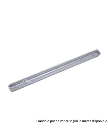 PLAFON ESTANCO GENERICO PARA DOS TUBOS LED 2X18 1200MM