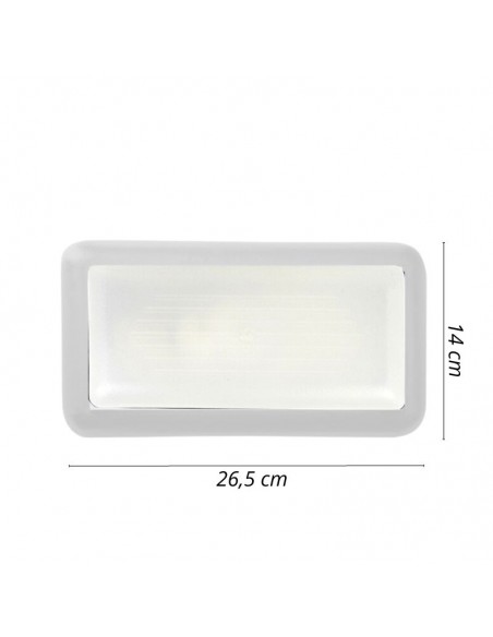 TORTUGA POLIPROPILENO LISA BLANCO E27