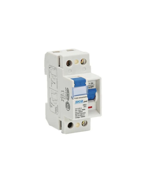 INTERRUPTOR DIFERENCIAL SICA ULTRA SENSIBLE 2X25A 10MA