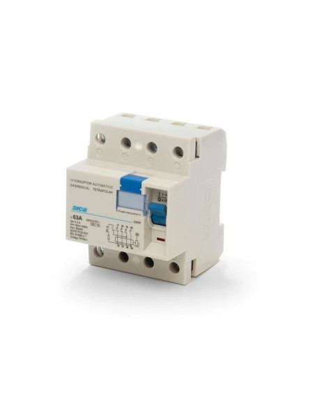 INTERRUPTOR DIFERENCIAL SICA SELECTIVO 4X63A 300MA