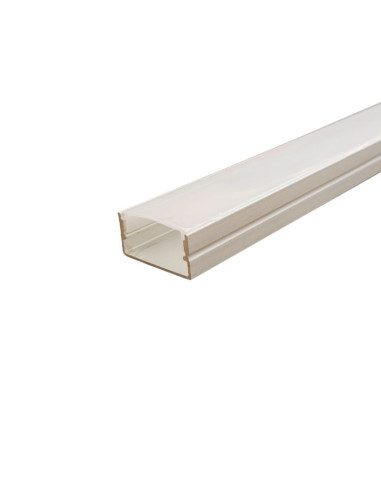 PERFIL PARA TIRA LED ALUMINIO APLICAR 2M SIN...
