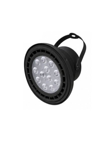 CABEZAL AR111 ESCALONADO NEGRO