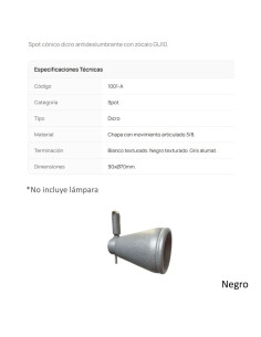 CABEZAL DICRO CONICO 101 GRIS ALUMAT 2