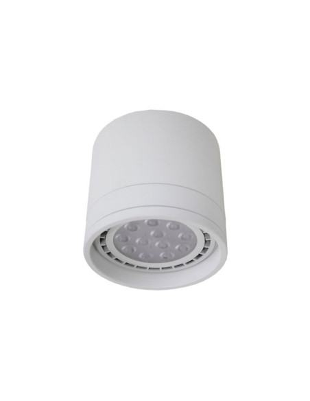 PLAFON AR-111 CILINDRICO ALUMINIO 3010/P BL TEXT