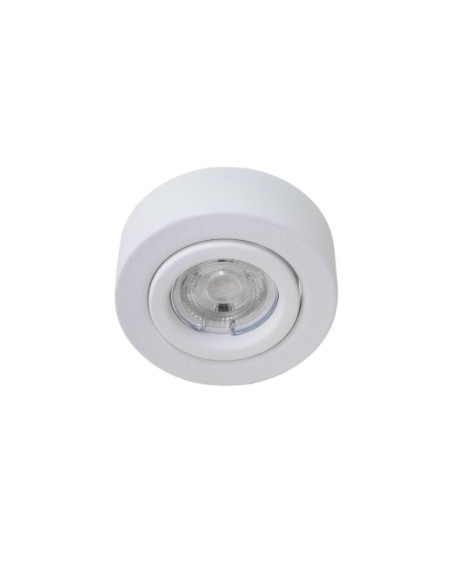 SPOT SEMI EMBUTIR DICRO MOVIL REDONDO BLANCO TEXT