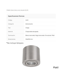 SPOT MONOVOLUMEN DICRO MOVIL PLATIL 2