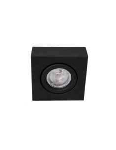 SPOT SEMI EMBUTIR DICRO MOVIL CUADRADO NEGRO TEXT