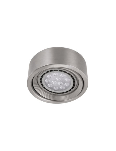 SPOT SEMI EMBUTIR AR111 MOVIL REDONDO PLATIL