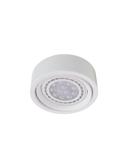 SPOT SEMI EMBUTIR AR111 MOVIL REDONDO BLANCO TEXT