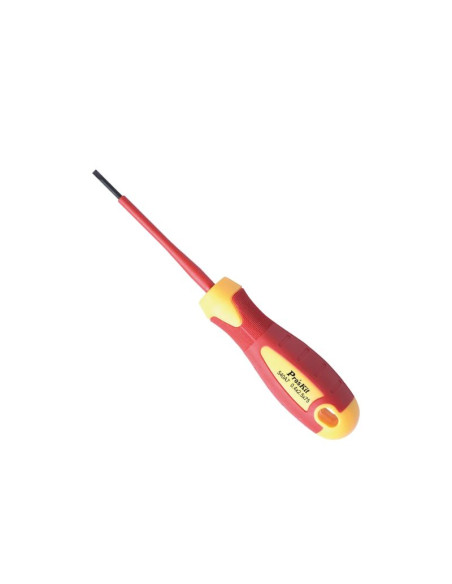 DESTORNILLADOR PLANO AISLADO 1000V 2,5X75MM PROSKIT