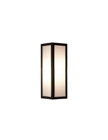 APLIQUE EXTERIOR MINIMAL LED 18W CALIDO NEGRO IP65
