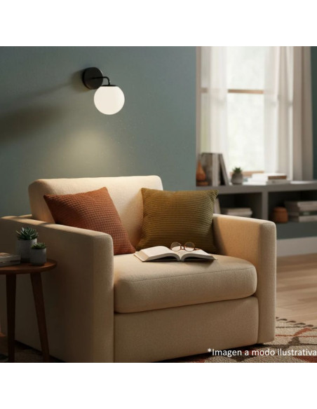 APL. LED MILK 1L E27 250MM X 150MM X 310MM NEGRO