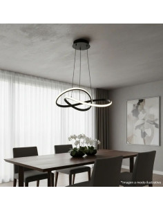 COLGANTE LED INFINITO 50W CAL/NEU/FRIA 2