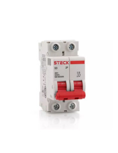 INTERRUPTOR TERMOMAGNETICO STECK UNIPOLAR 2X 6A C 4,5KA