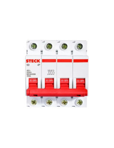 INTERRUPTOR TERMOMAGNETICO STECK UNIPOLAR 4X 32A C 4,5KA