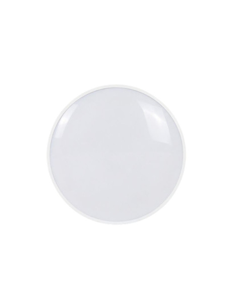 PLAFON REDONDO BOMBE 72W BLANCO LUZ CALIDA 46CM
