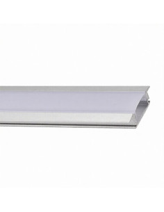 PERFIL PARA TIRA LED CANDIL ALUMINIO EMBUTIR 2M ALUM
