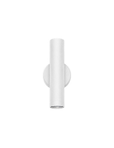 APLIQUE BIDIRECCIONAL TUBO 2 LUCES GU10 BLANCO