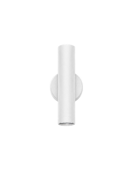 APLIQUE BIDIRECCIONAL TUBO 2 LUCES GU10 BLANCO