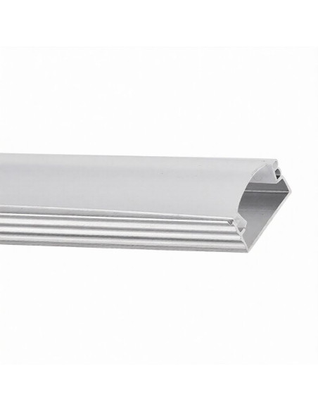 PERFIL PARA TIRA LED CANDIL ALUMINIO APLICAR 2M ALUM
