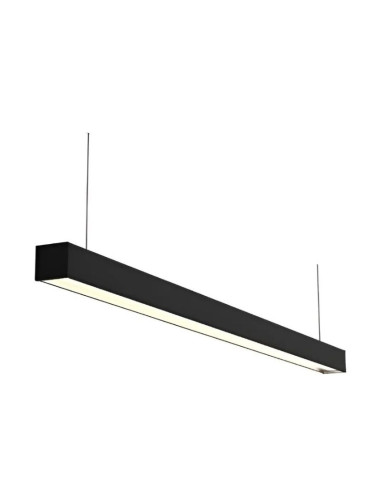 COLGANTE LINEAL 24W 120CM NEGRO CALIDO FRIO NEUTRO