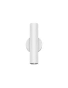 APLIQUE BIDIRECCIONAL TUBO 2 LUCES GU10 BLANCO