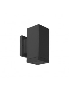APLIQUE BIDIRECCIONAL 2025 2 LUCES GU10 NEGRO ALUMINIO FW