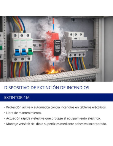 PROTECTOR EXTINCION DE INCENDIO FUEGO 1 MODULO...