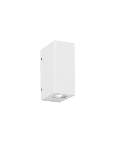 APLIQUE BIDIRECCIONAL RECTANGULAR 2 LUCES GU10 BLANCO SJ