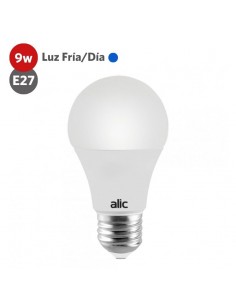 LAMPARA LED 9W LUZ FRIA E27 A60 ECOLED - ALIC