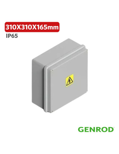 CAJA PASO PVC GENROD 310X310X165 IP65