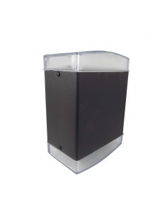 APLIQUE BIDIRECCIONAL 4312 1 LUZ E27 POLICARBONATO