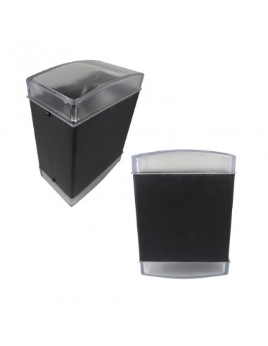 APLIQUE BIDIRECCIONAL 4312 1 LUZ E27 POLICARBONATO