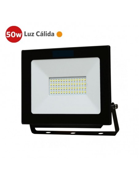 PROYECTOR LED 50W LUZ CALIDA 220V APTO EXTERIOR IP65