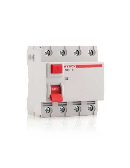 INTERRUPTOR DIFERENCIAL DISYUNTOR STECK 4X 40A 30 MA