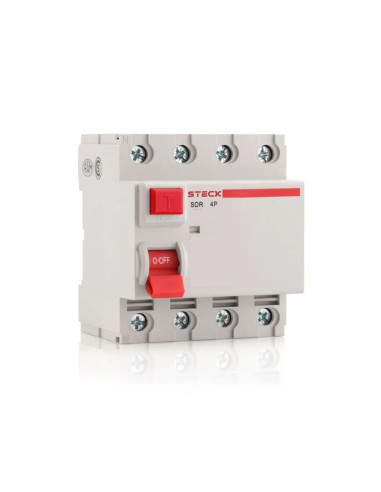 INTERRUPTOR DIFERENCIAL DISYUNTOR STECK 4X 40A...